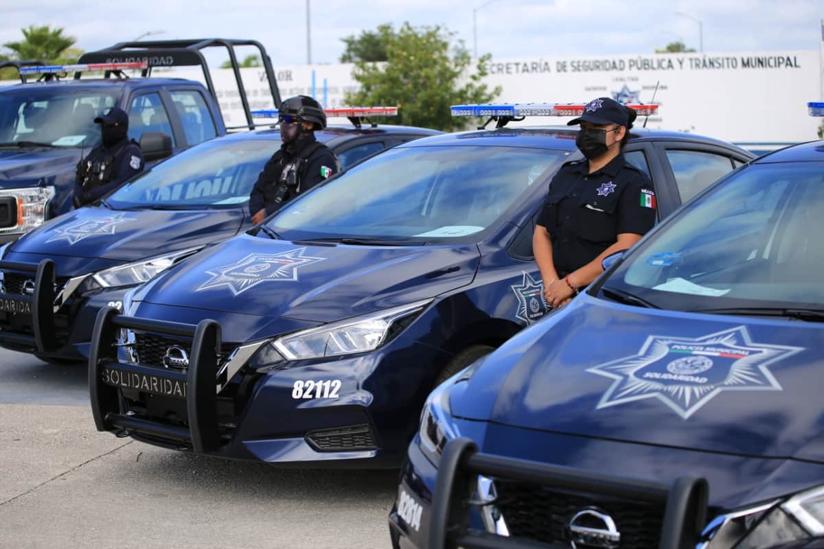 Adquieren 26 patrullas en Playa del Carmen con recursos propios