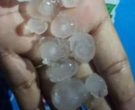 ¡Hielo por todas partes!: Granizó en comunidad maya de Felipe Carrillo Puerto