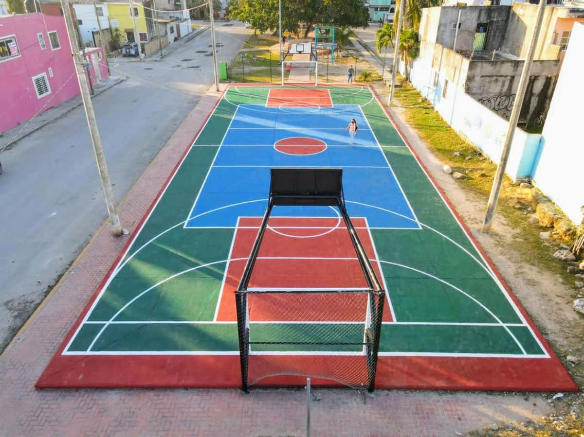 Gobierno municipal rehabilita unidades deportivas permanentemente
