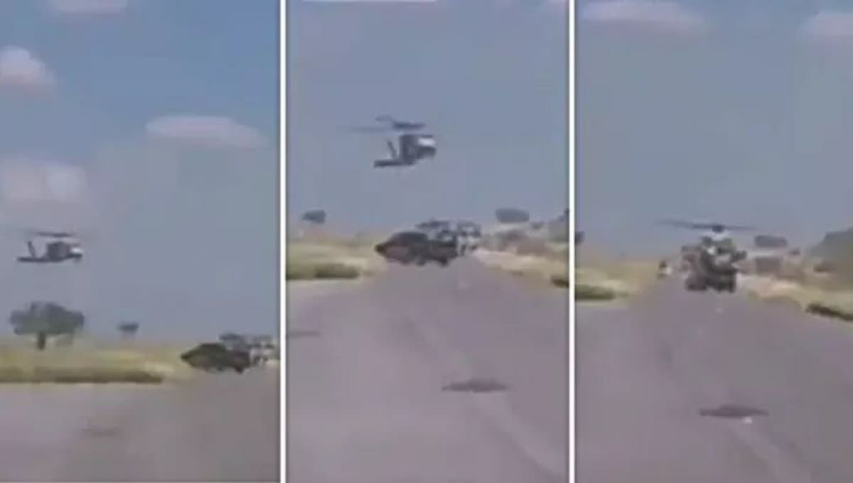 Sicarios del Cártel del Noreste intentan derribar helicóptero militar en Tamaulipas