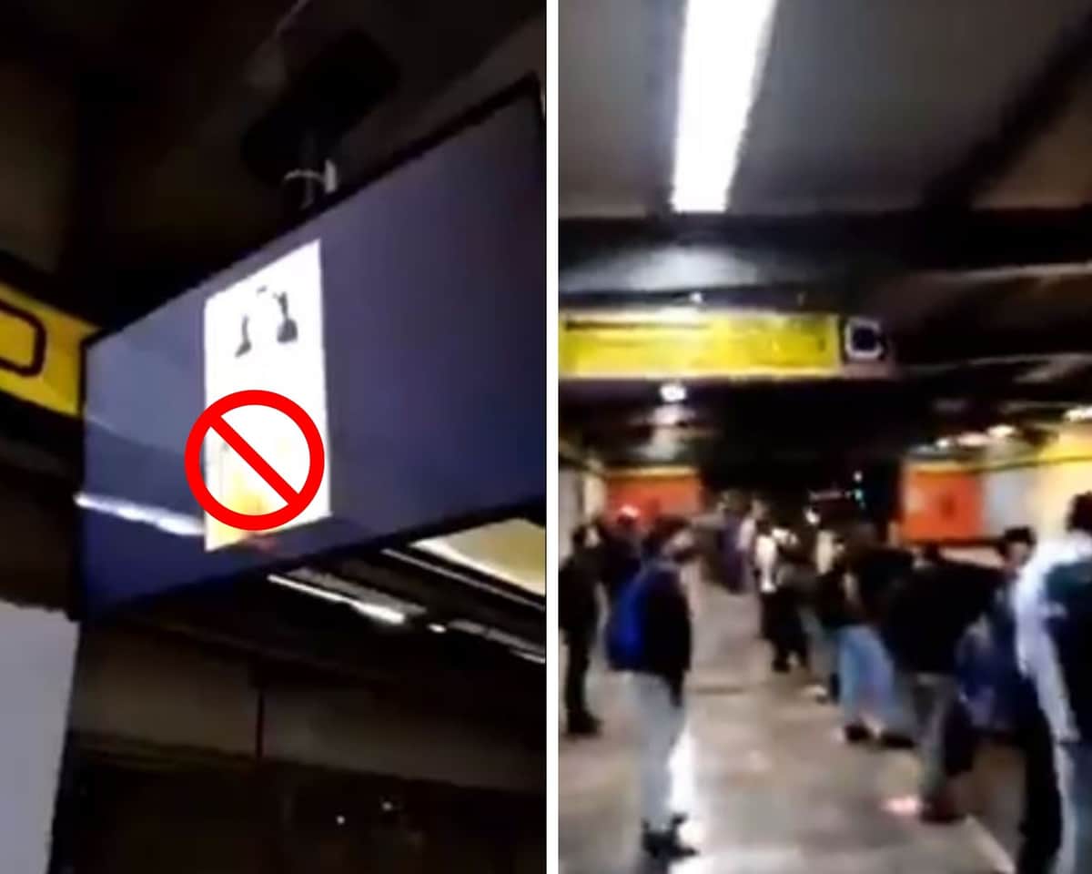 Video: Ponen escenas pornográficas en estación del Metro de la CDMX
