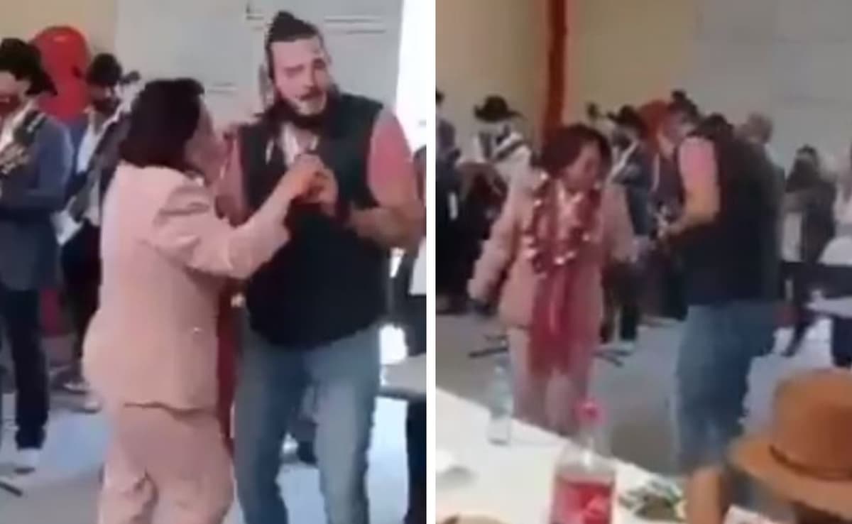 Video: Captan a precandidata de Morena en una covifiesta sin cubrebocas