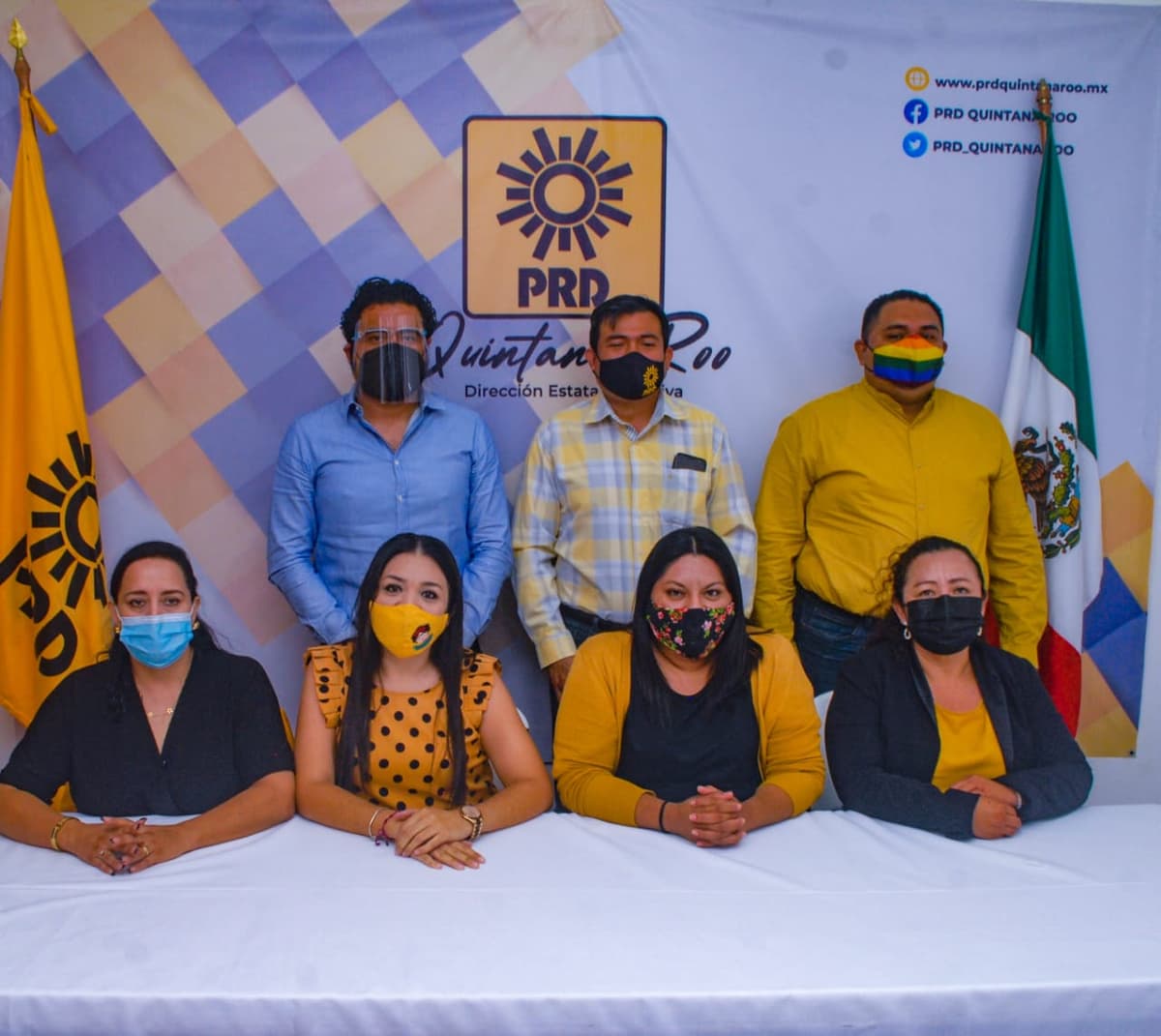 Aseguran que el PRD, está “unido, fortalecido y listo” para el proceso electoral en Quintana Roo