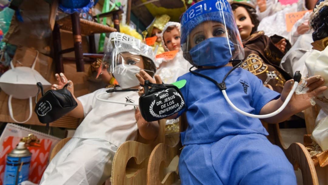 El 'Niño Dios COVID' es la vestimenta más buscada para el Día de la Candelaria