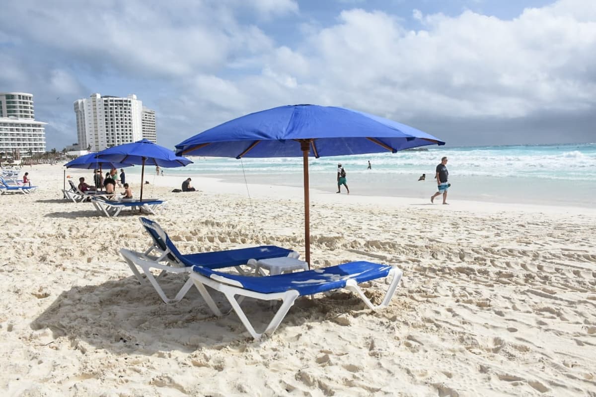 Hoy refrescará un poco la temperatura en el Caribe Mexicano