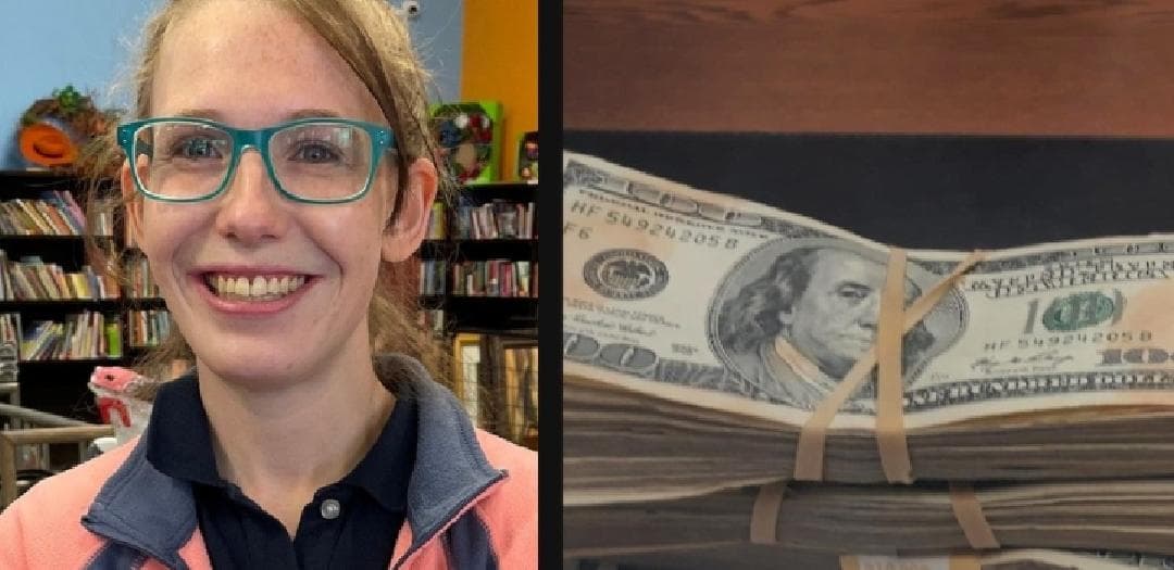 Se hace viral por honesta; devuelve 800 mil pesos que halló en un suéter