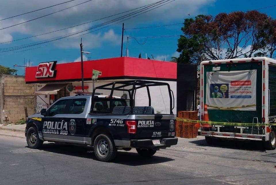 Policía frustra asalto a un camión de empresa cervecera; un detenido