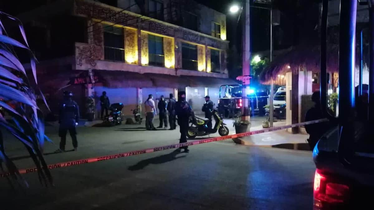 Detienen a sujeto involucrado en balacera en Tulum, extranjera lesionada es dada de alta