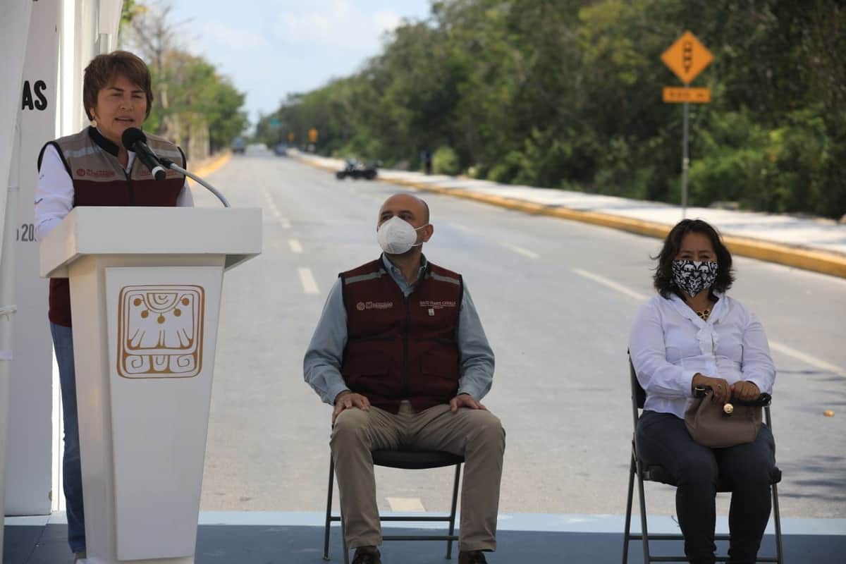 Se mejoran las vialidades del poniente de Playa del Carmen