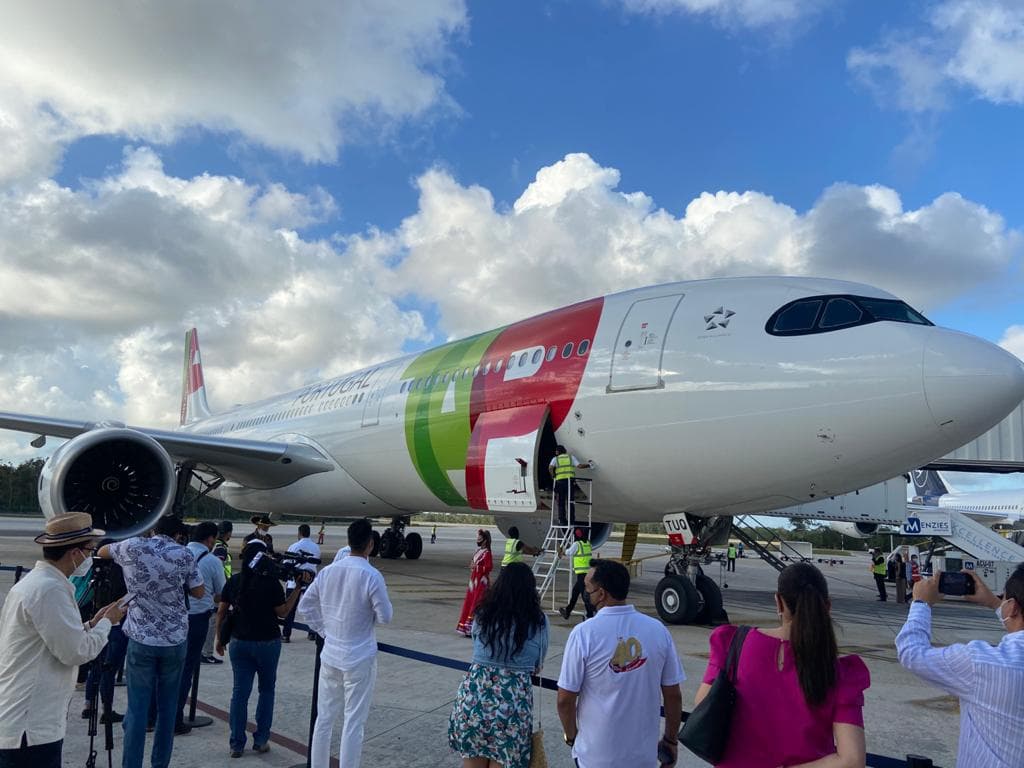 Auguran que nueva ruta directa de Lisboa a Cancún será un éxito