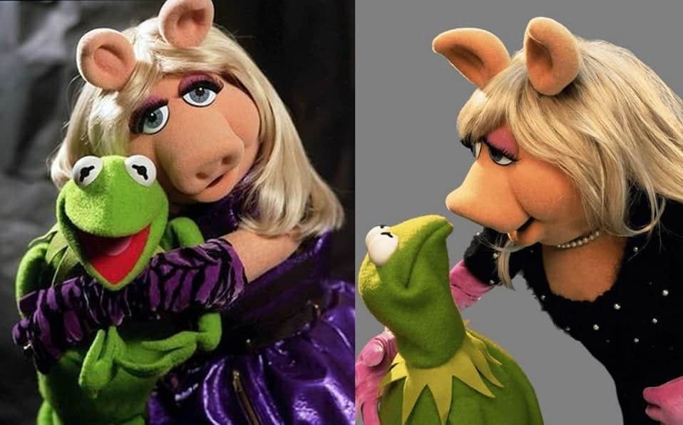 ¡No es broma! Piden cancelar a 'Miss Piggy' por violencia domestica contra la rana 'René'