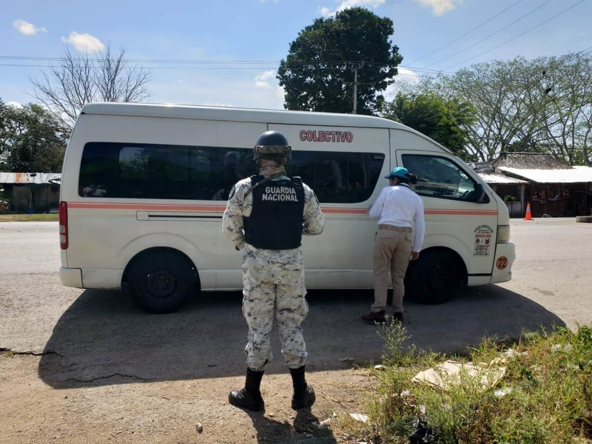 En pleno operativo es detenido un hombre colombiano por el vencimiento de su documentación