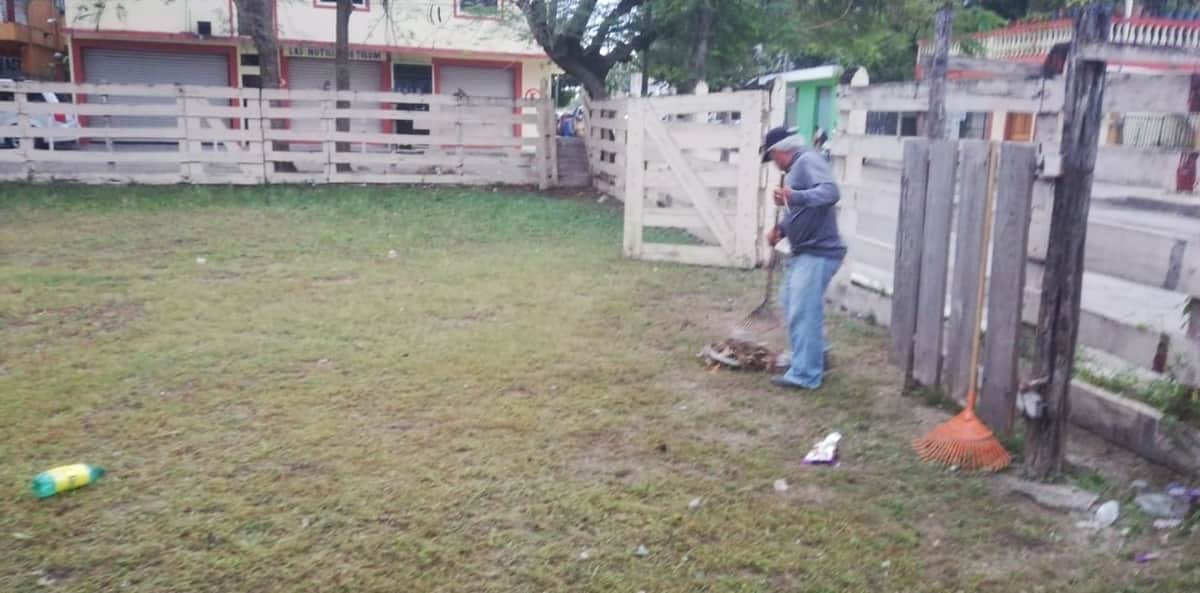 Recibe mantenimiento Centro Ceremonial Maya