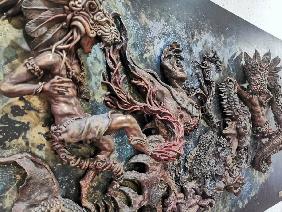 Expo virtual y presencial: entes mexicas emergen al 3D en "Presagios" de Javier Gómez 'Reivaj'