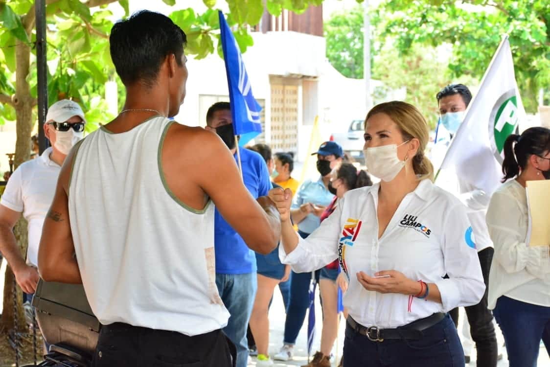 Lili Campos, prioriza mejorar la seguridad en Solidaridad
