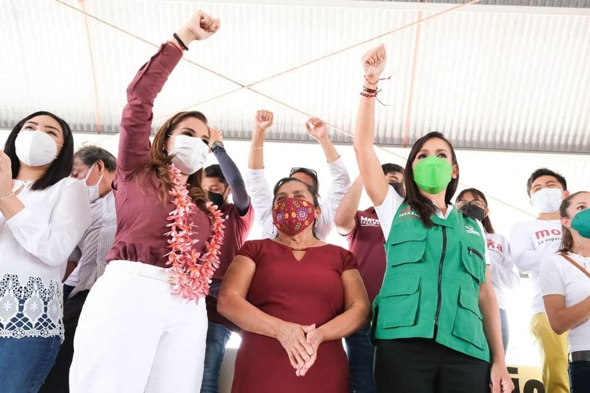 Laura Fernández y Mara Lezama continuarán la transformación de Cancún