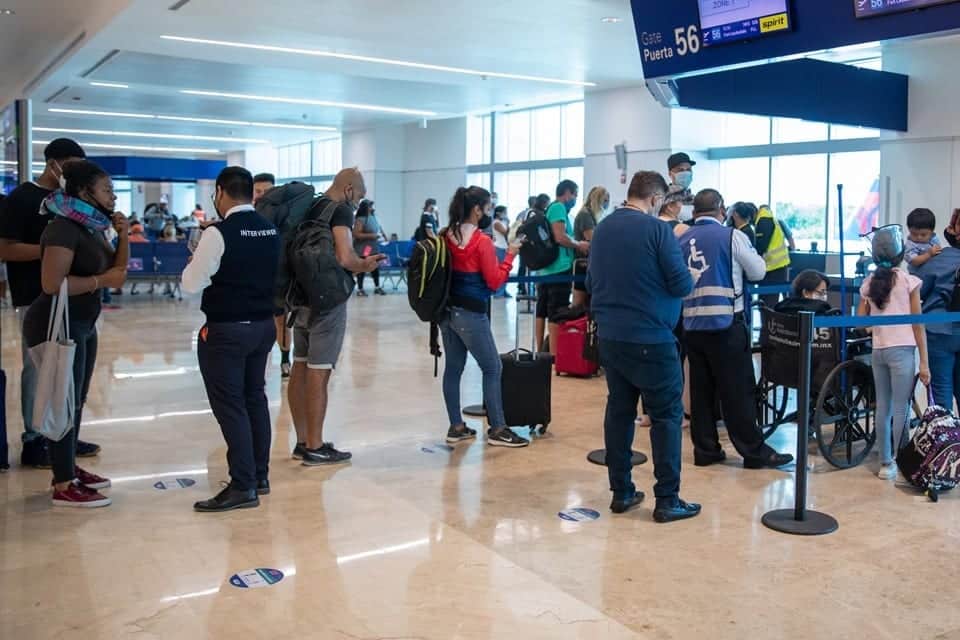 El Aeropuerto de Cancún, con 417 operaciones en esta jornada