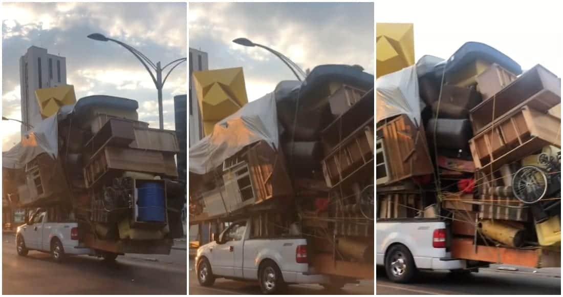 ¡Sólo en México! Captan mudanza extrema en CDMX y se vuelve viral