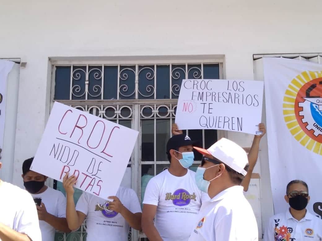 Rechazan trabajadores de Hard Rock su incorporación a la CROC
