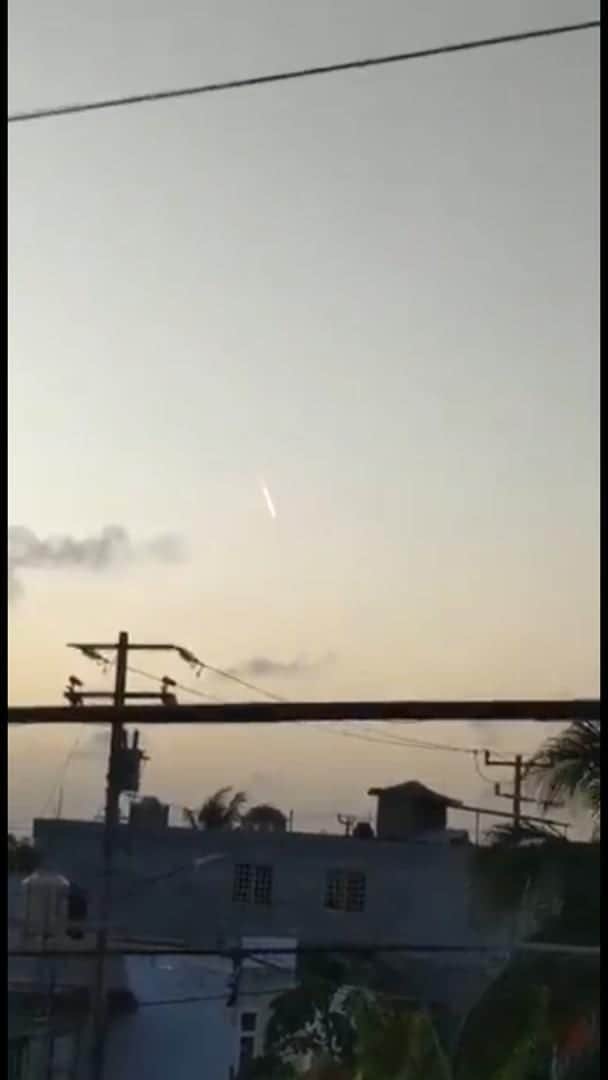 Video: Sorprendente destello en el cielo se registró esta tarde