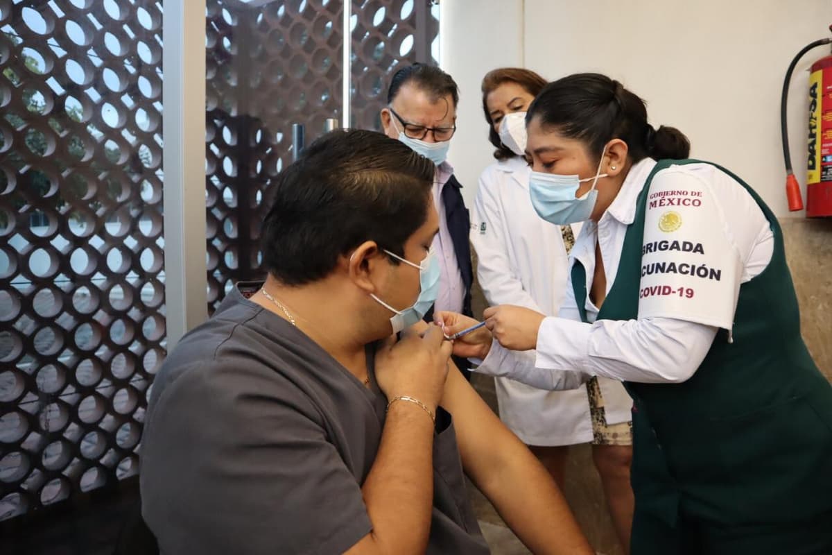 Comienza segunda etapa de vacunación contra Covid-19 en Playa del Carmen