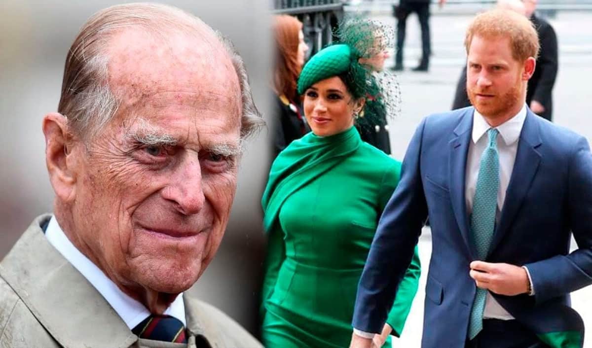 Meghan y Harry despiden con 'escueto mensaje' al príncipe Felipe