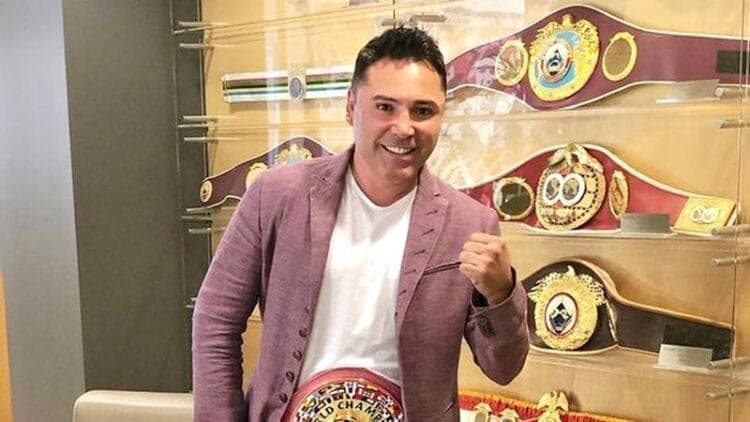 Prepara Óscar de la Hoya su regreso al cuadrilátero