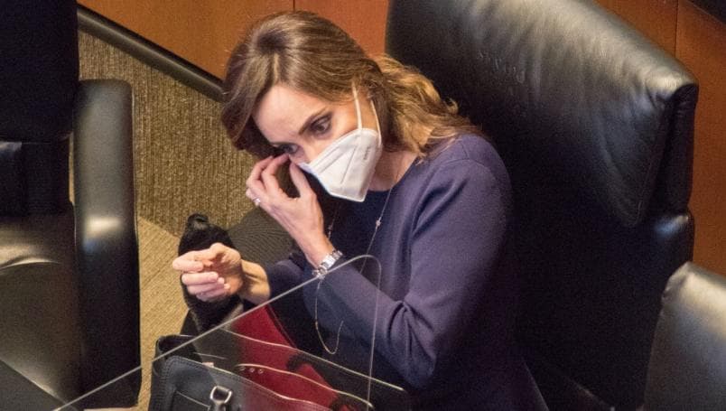 La senadora Lilly Téllez llama “borregos de Morena” a "Siervos de la Nación"