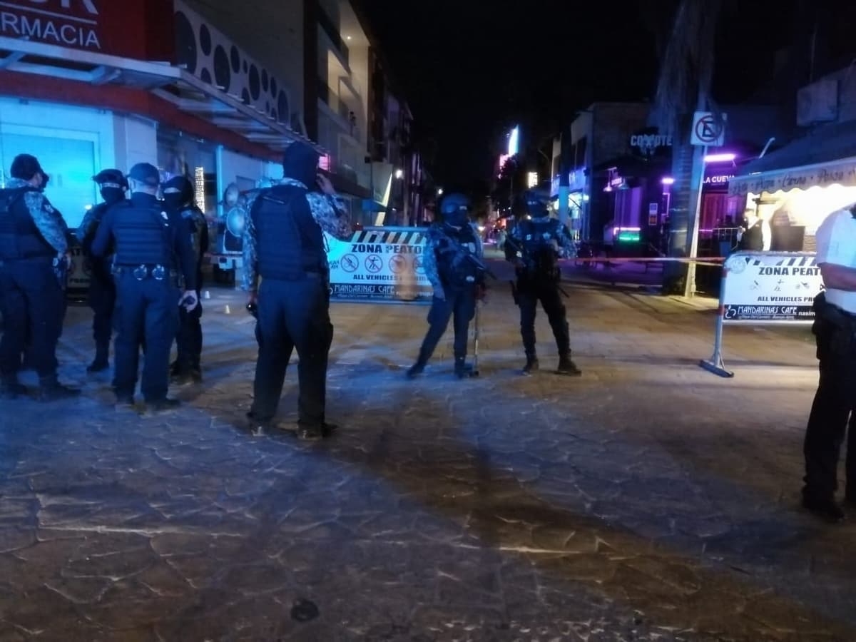 Dos lesionados como saldo de ataques armados en Playa del Carmen