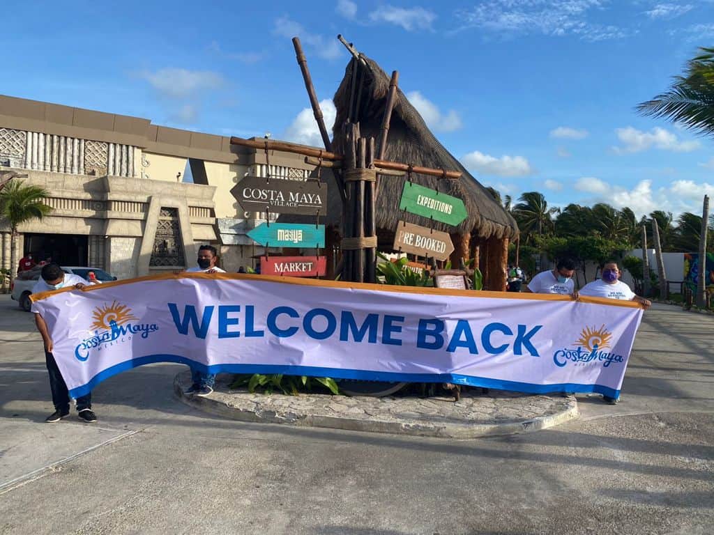 Se reactiva el segmento de cruceros en Mahahual