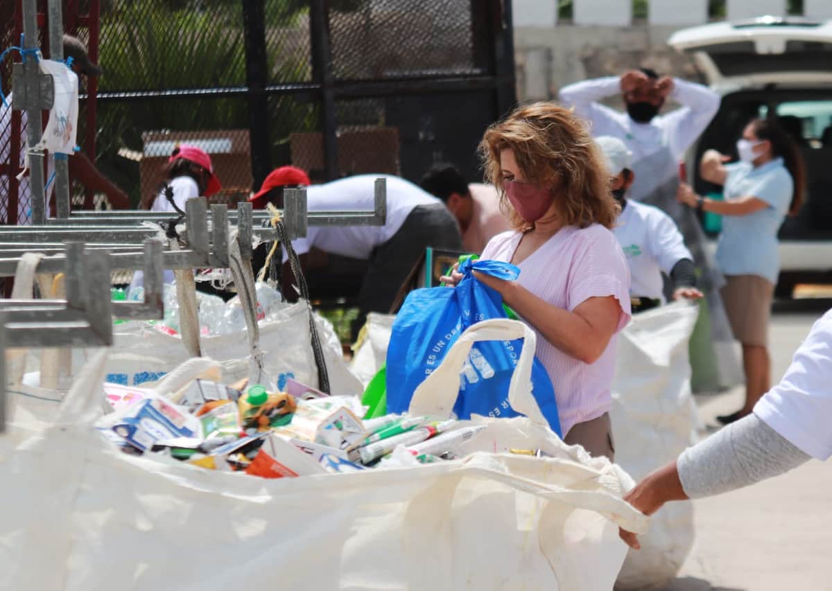 Realizan con éxito jornada de “Reciclatón 2021” en Cancún