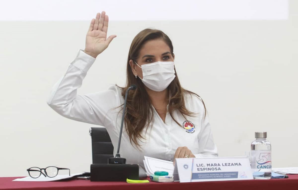 Aprobamos importante paquete de obras en beneficio de Cancún: Mara Lezama