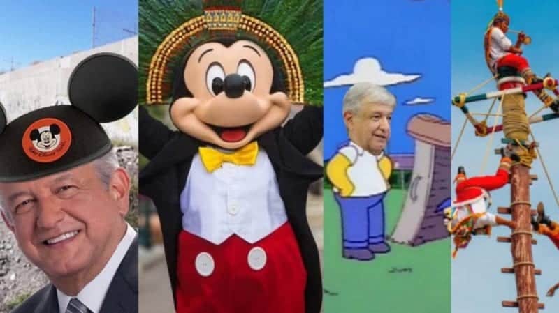 Estos son los mejores memes de 'Disneylandia-Tenochtitlán' propuesta a AMLO