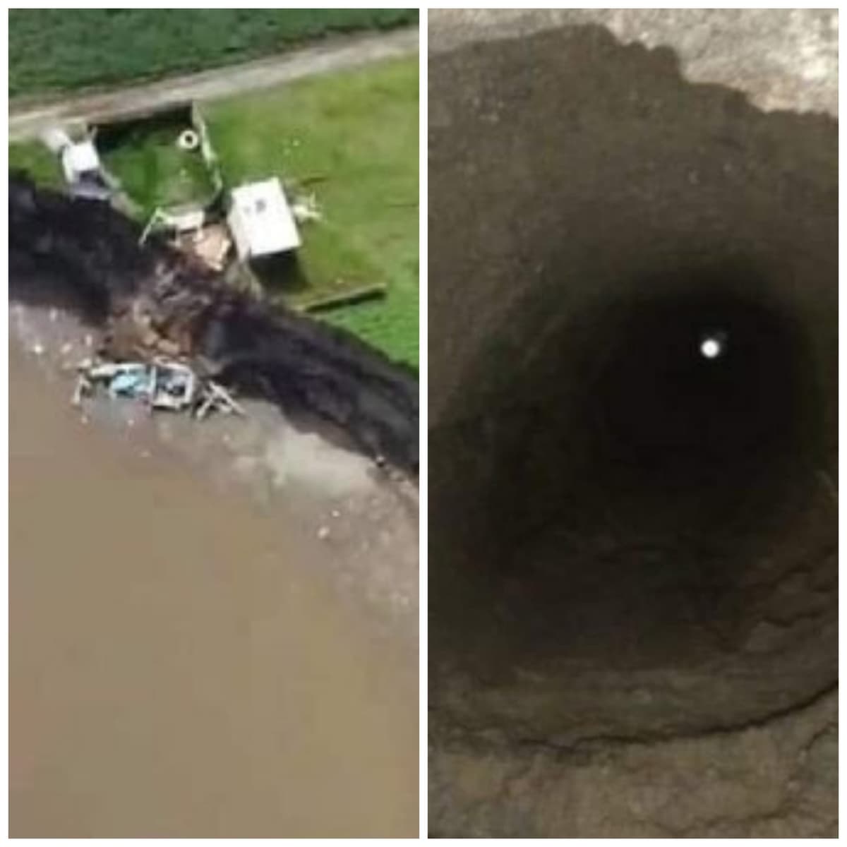 Hallan al menos 30 agujeros en socavón de Puebla