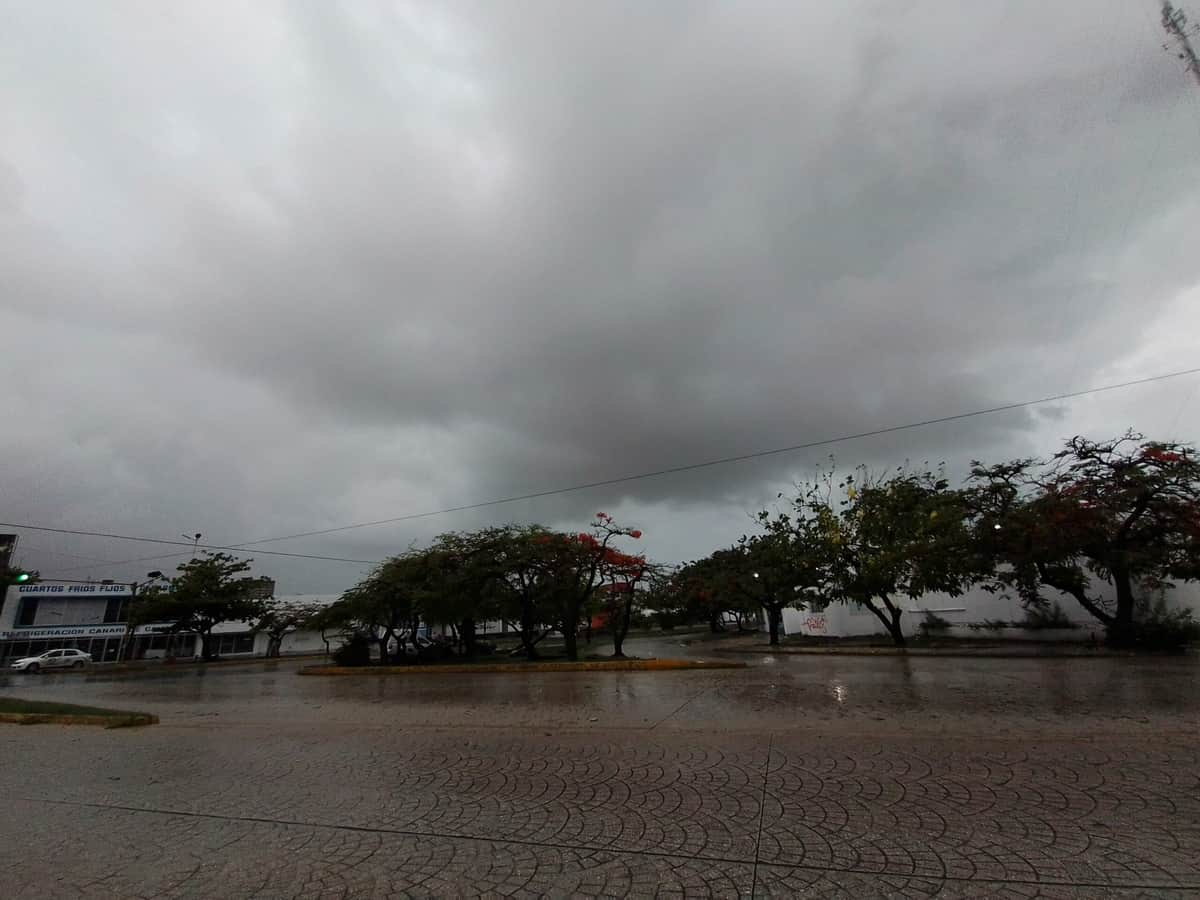 Por Claudette, continuará bajo lluvias intermitentes Quintana Roo