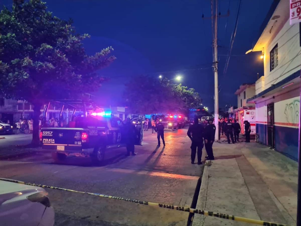 Ataque a balazos en Cancún deja a dos personas heridas