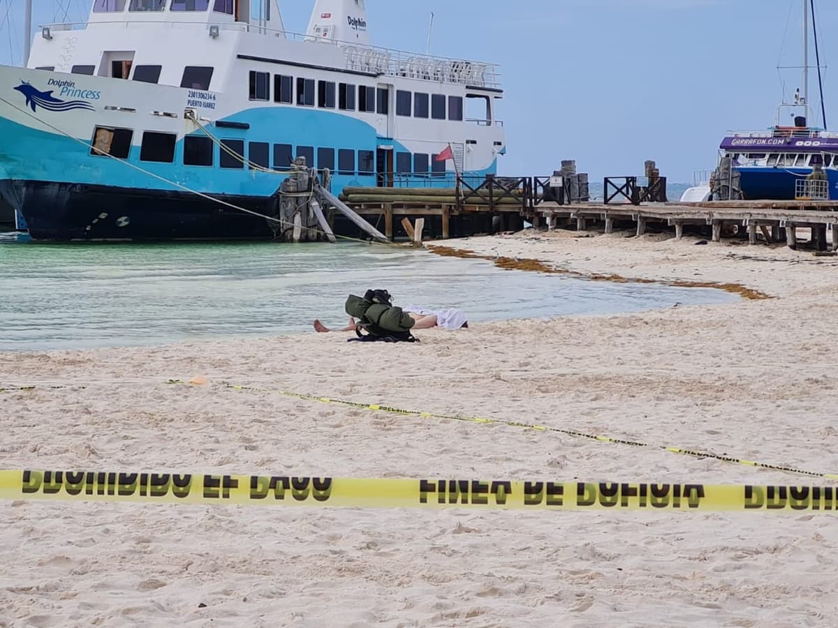 Muere persona ahogada en Playa Langosta de Cancún