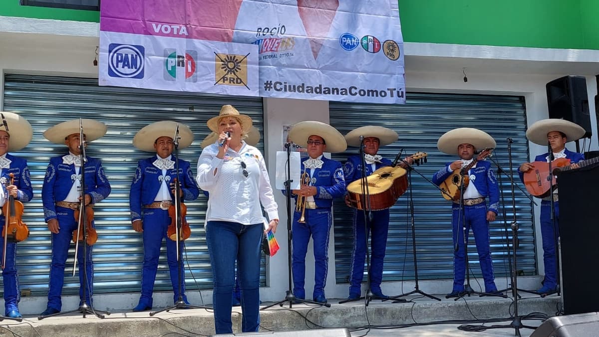 Rocío Banquells le ganó a su ex cuñado Alfredo Adame y a ex líder de Morena
