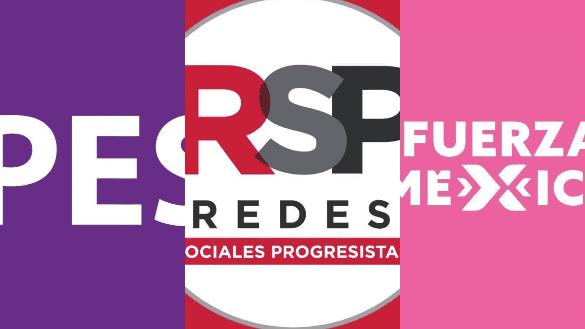 PES, RSP y Fuerza por México perderían sus registros como partidos políticos