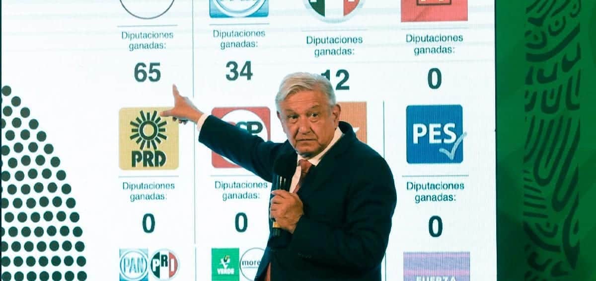 Estoy feliz; Morena y sus aliados tendrán mayoría en la Cámara: AMLO