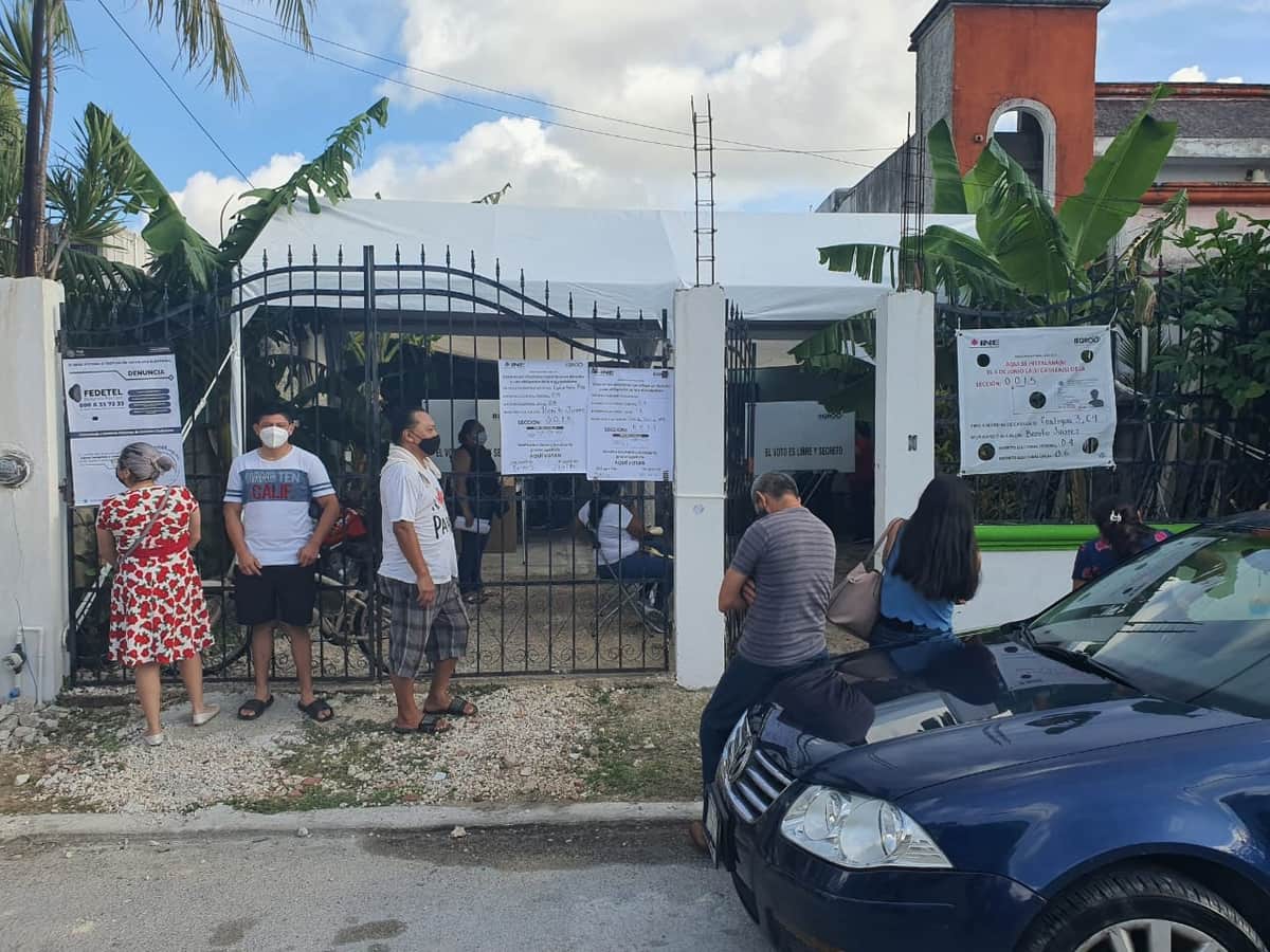 Jornada electoral en Quintana Roo inició con compra de votos y un detenido con 100 mil pesos