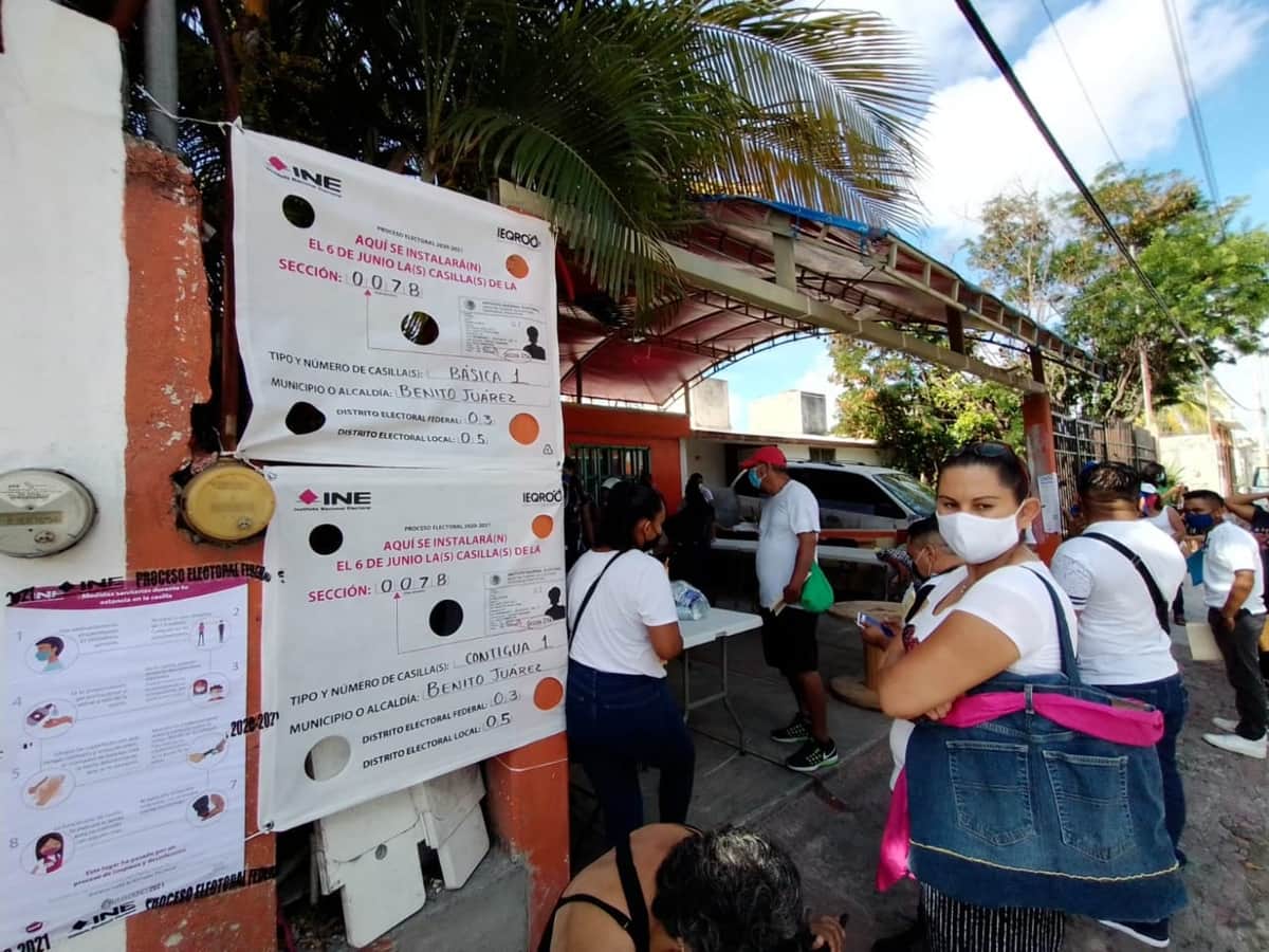 Video: Retrasos en apertura de algunas casillas en Cancún