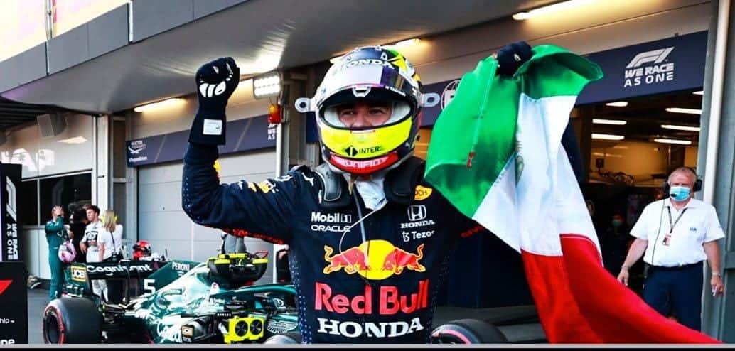 Video: "Checo" Pérez logra su primer triunfo con Red Bull, su nuevo equipo