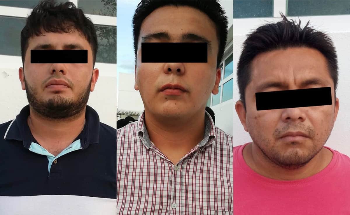 Detienen a 3 presuntos “mapaches electorales” de Fuerza por México en Playa del Carmen