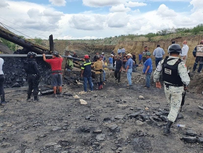 Reportan 3 mineros muertos tras colapso de mina en Coahuila