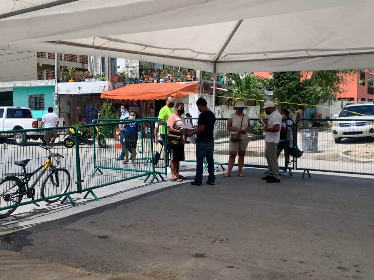 Baja afluencia de personas registra módulo de vacunación “Toro Valenzuela” en Cancún