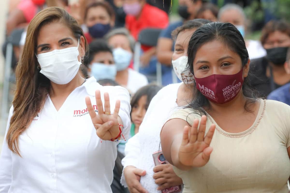 Mara Lezama aventaja con 17 por ciento a 5 días de la elección: Poligrama