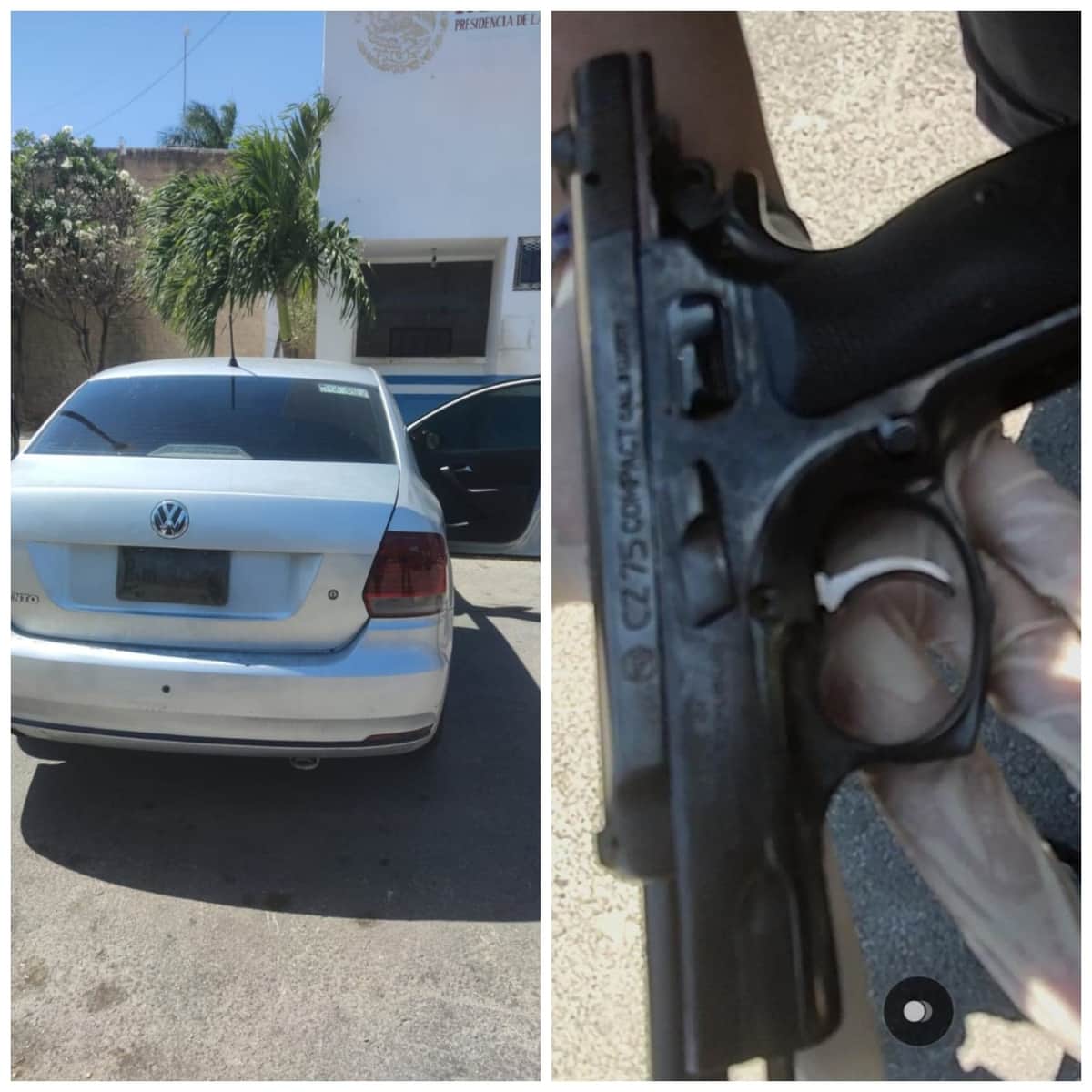 Detienen a dos sujetos armados en Puerto Aventuras; son originarios de Veracruz