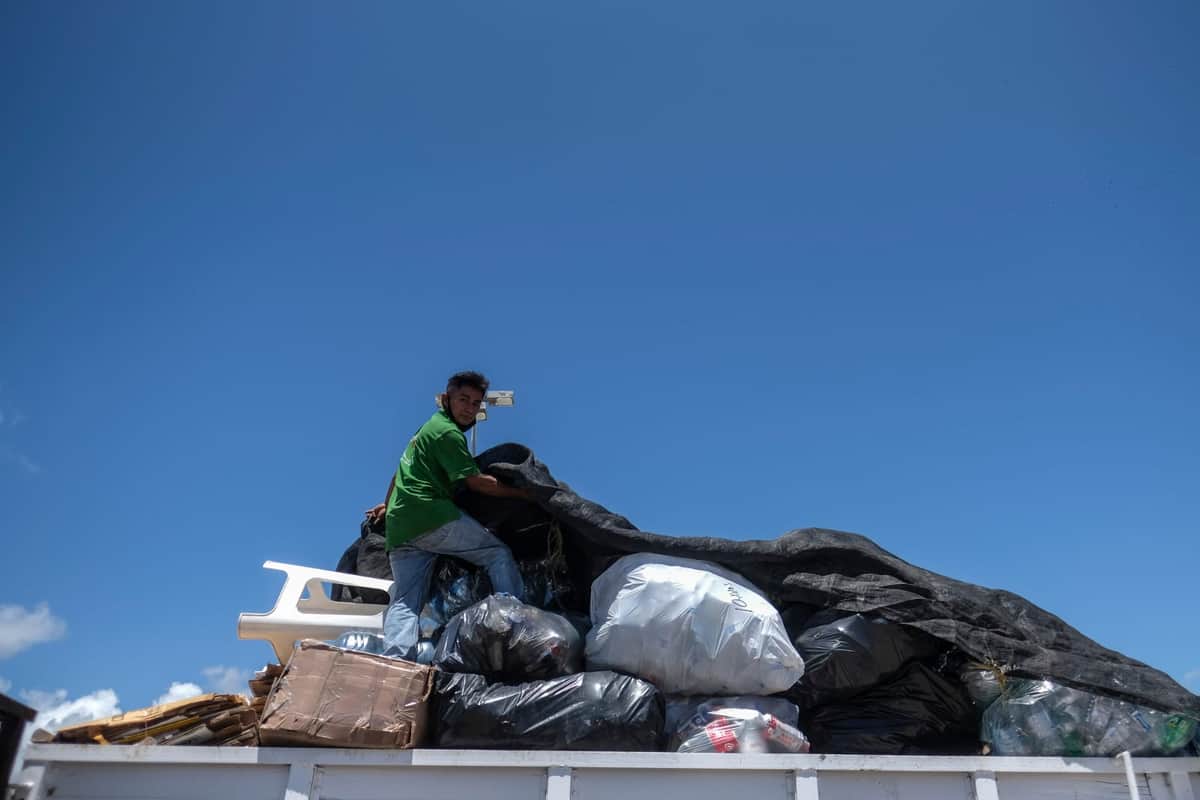 El Ayuntamiento de Benito Juárez realizó una jornada más del programa Reciclatón