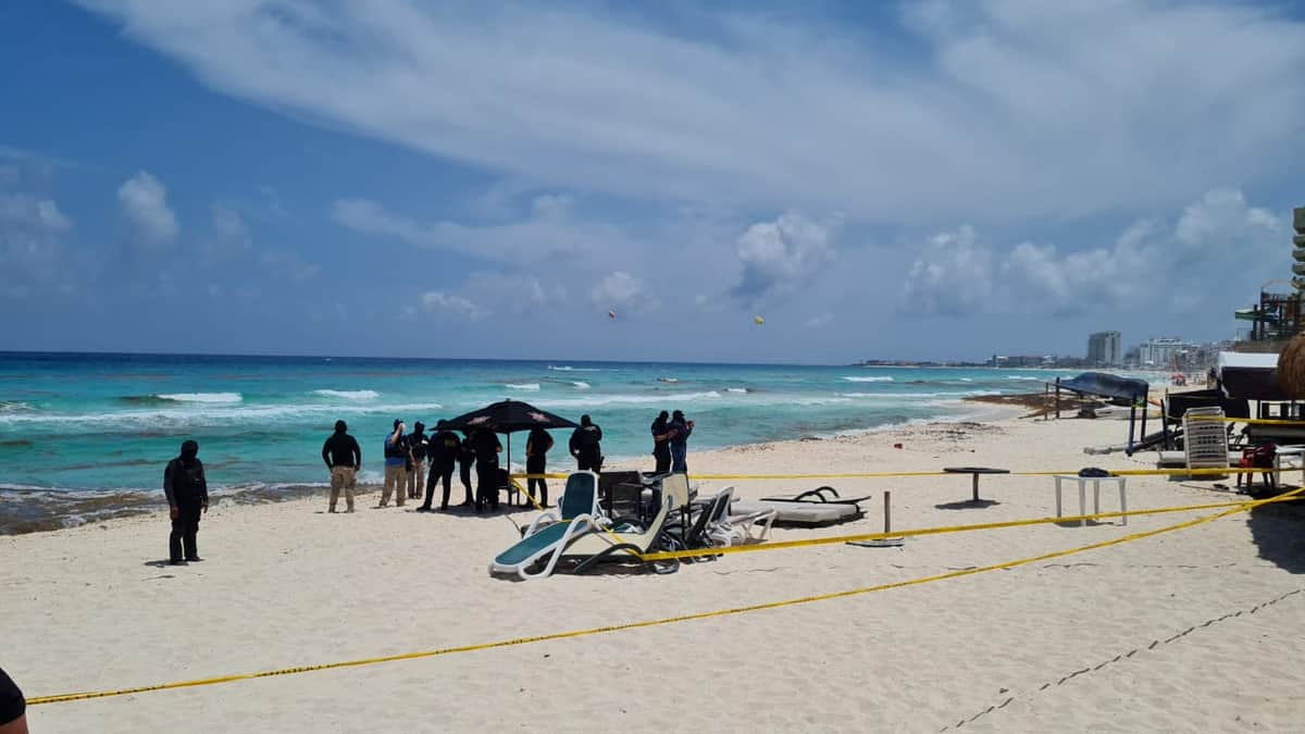 Detienen a siete en megaoperativo en playa Delfines